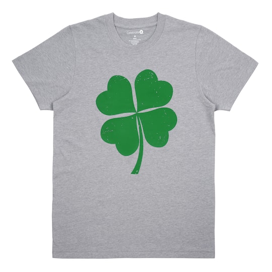 Gray Adult Clover T-Shirt by Celebrate It&#x2122;